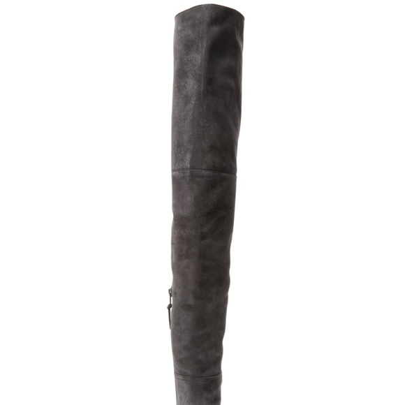 [SOLD] *NEW* Stuart Weitzman Suede OTK Boots - Picture 4 of 8